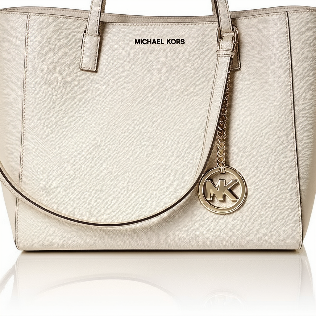 Michael Kors Fulton Large Shoulder Vanilla Tote