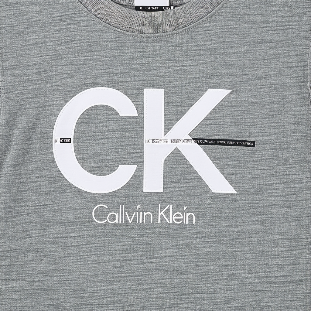 Calvin Klein Boys' Ck Tape Crew Neck Tee