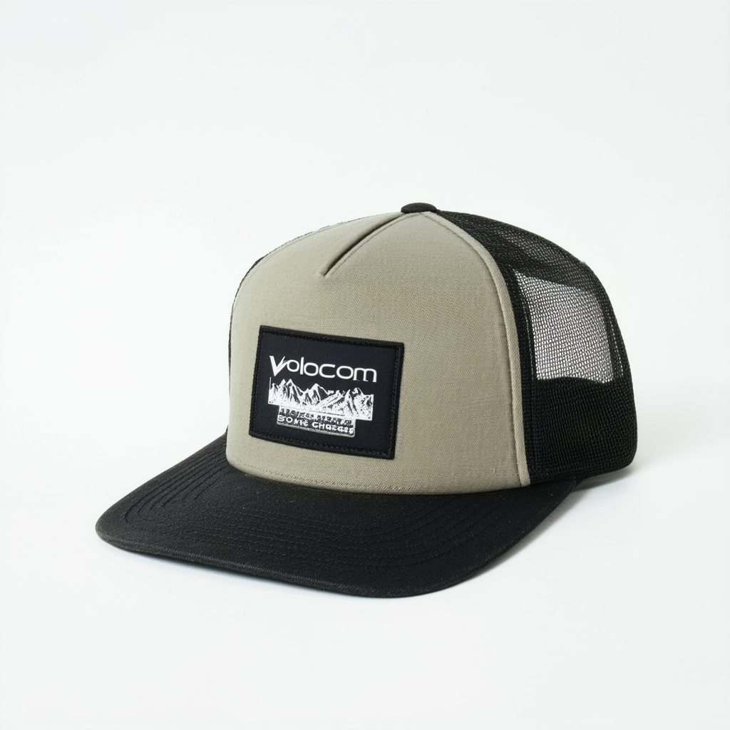 Volcom Men's Box Stone Cheese Trucker Hat