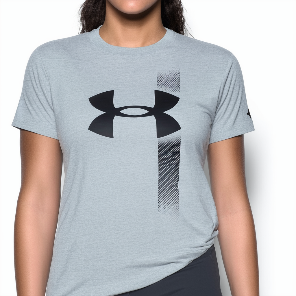 Under Armour Women's Vertical Graphic Classic Crew T-Shirt