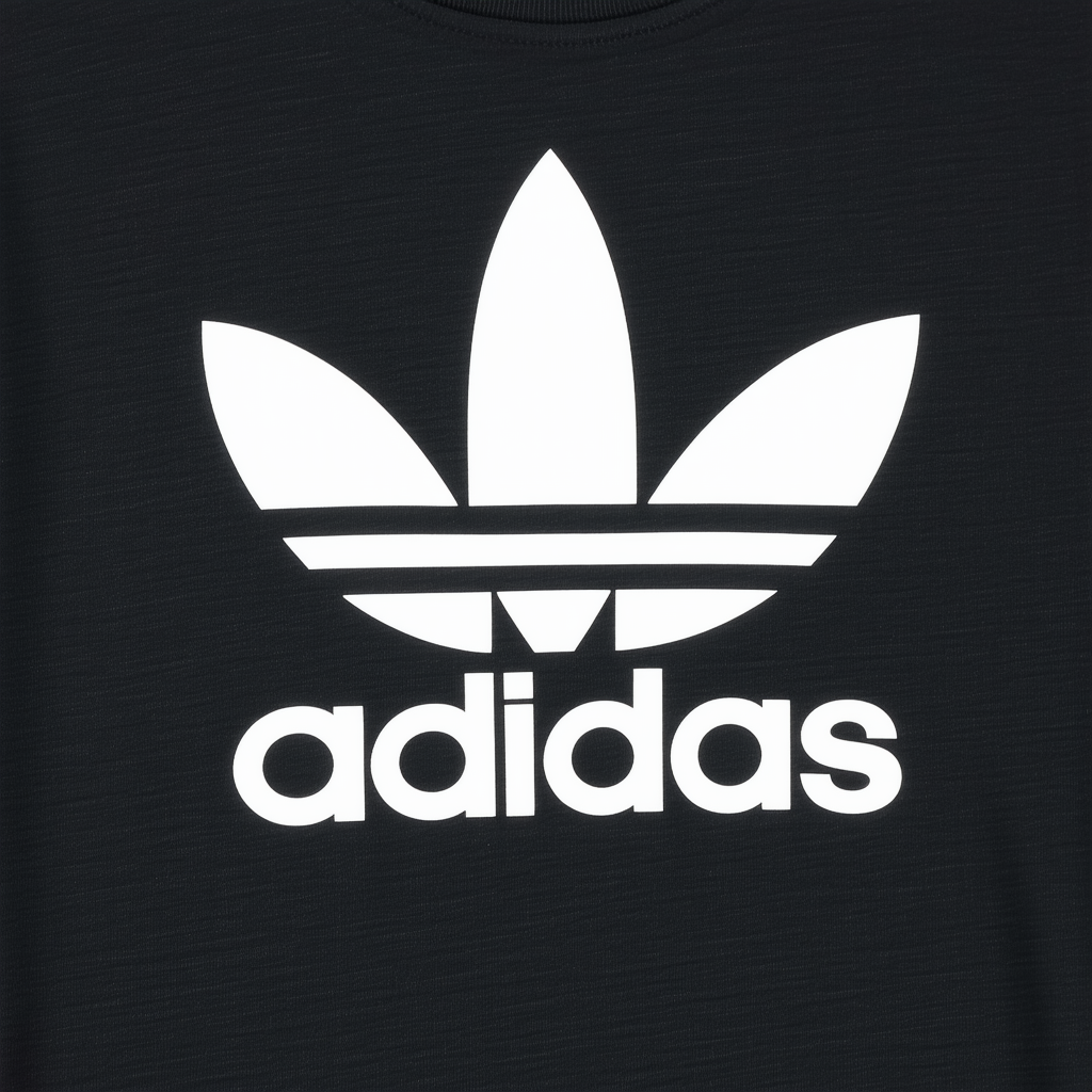 adidas Mens Logo Graphic T-Shirt