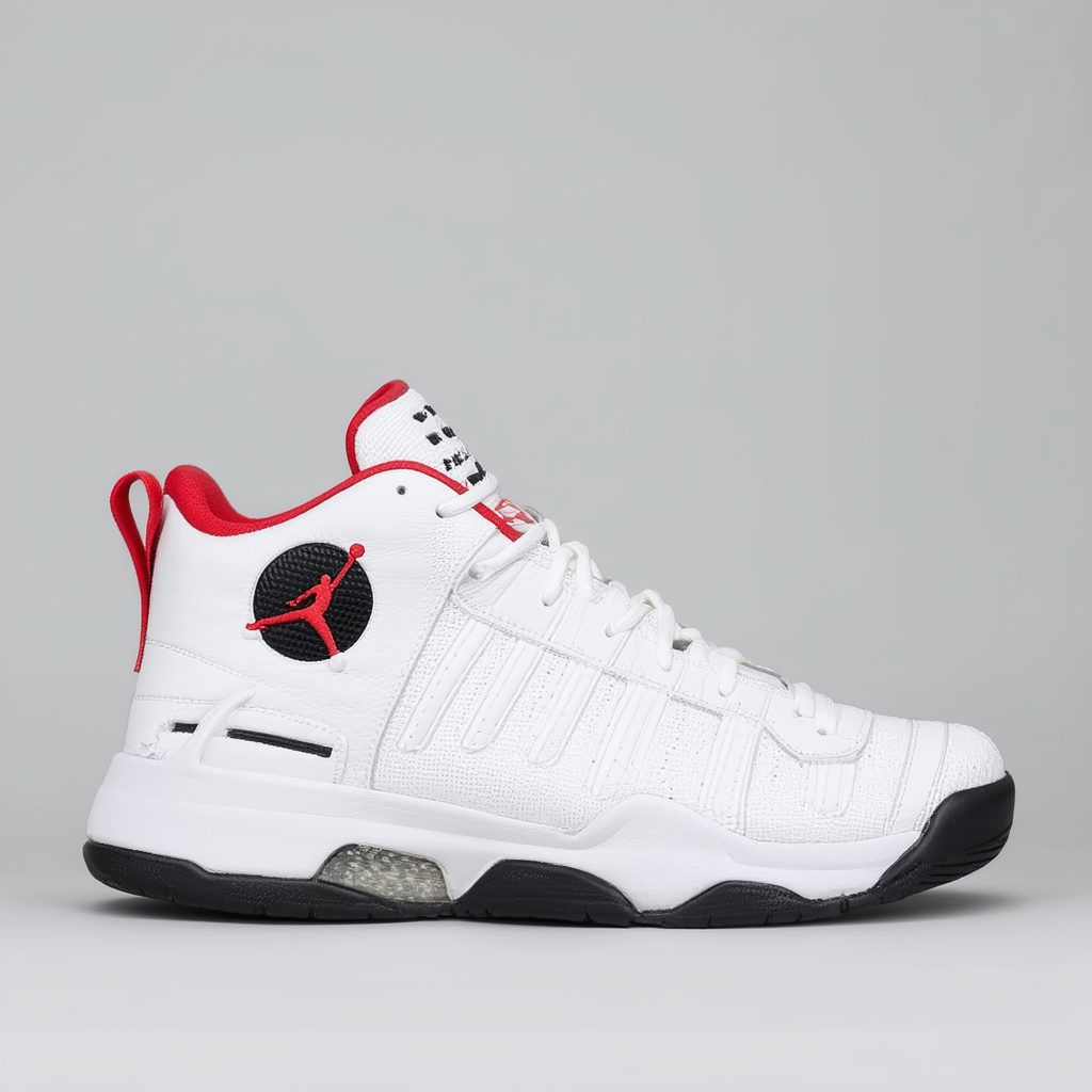 Men's Jordan Hydro III White/University Red-Black (11 D(M) US)