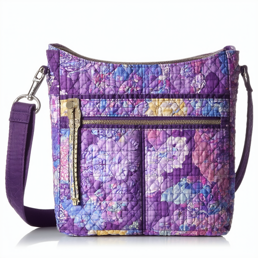 Vera Bradley Glenna Shoulder Bag (African Violet)