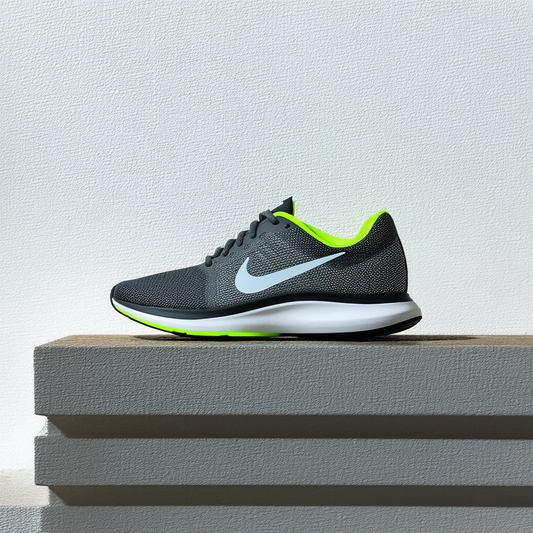NIKE Men's Flex Experience Rn 3 Drk Gry/Blk/Elctrc Grn/Hypr Cb Running Shoe 9.5 Men US