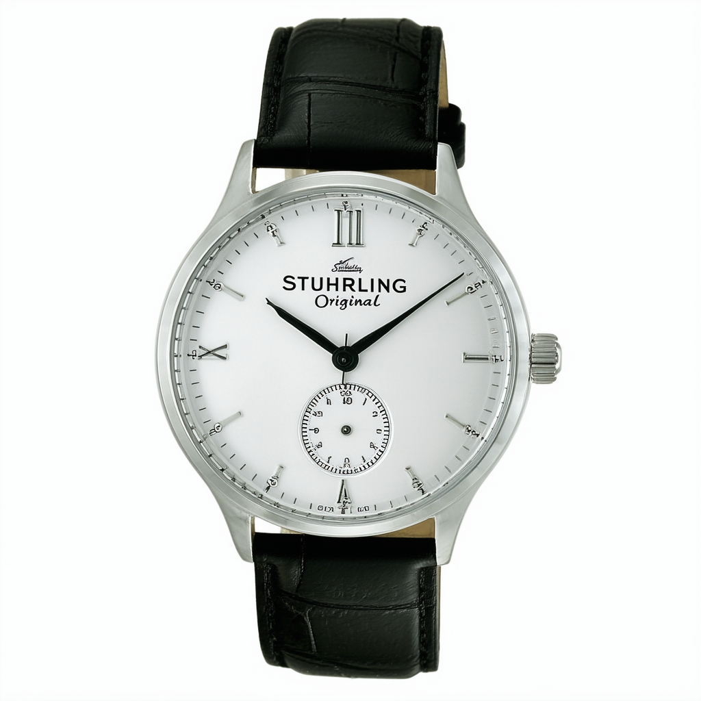 Stuhrling Original Men's 909.335OF1 Classic Ascot Saratoga Sport Swiss Quartz Ultra Slim Watch