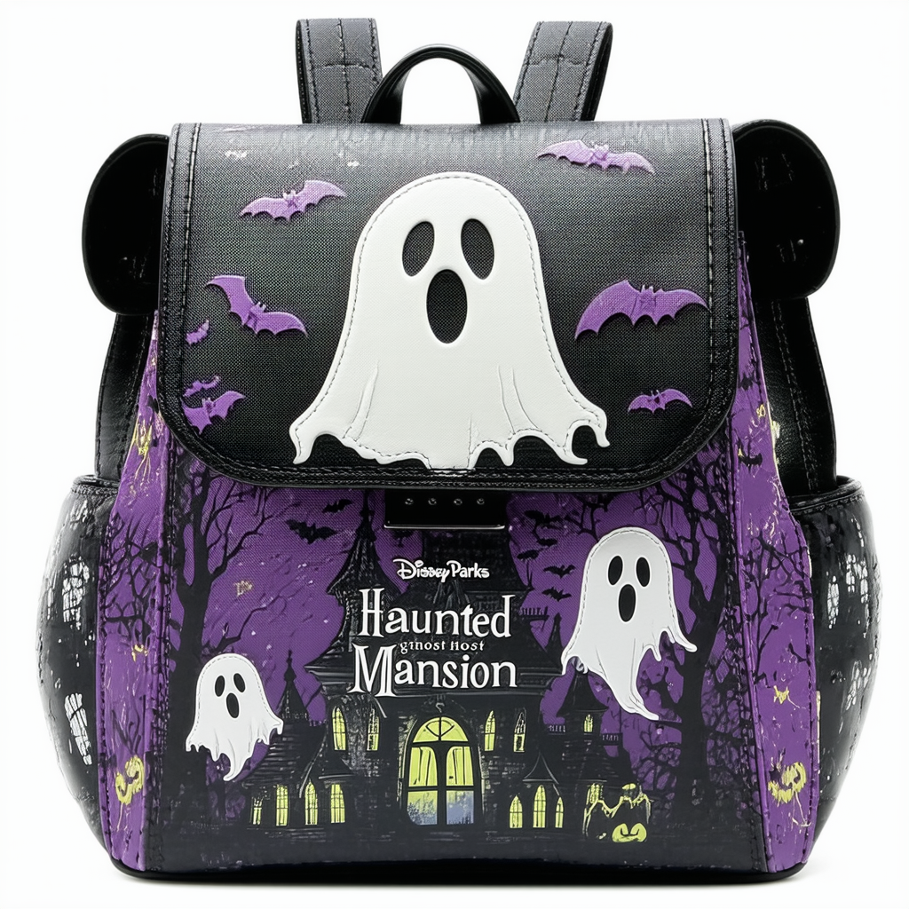 DisneyParks Haunted Mansion Ghost Host Mini Backpack by Loungefly