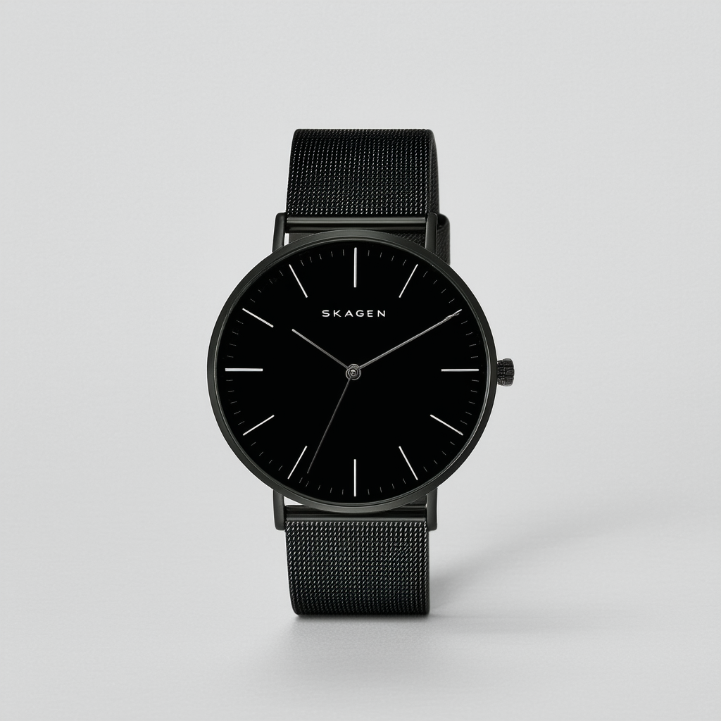Skagen Women's SKW2639 Signatur Analog Display Analog Quartz Black Watch