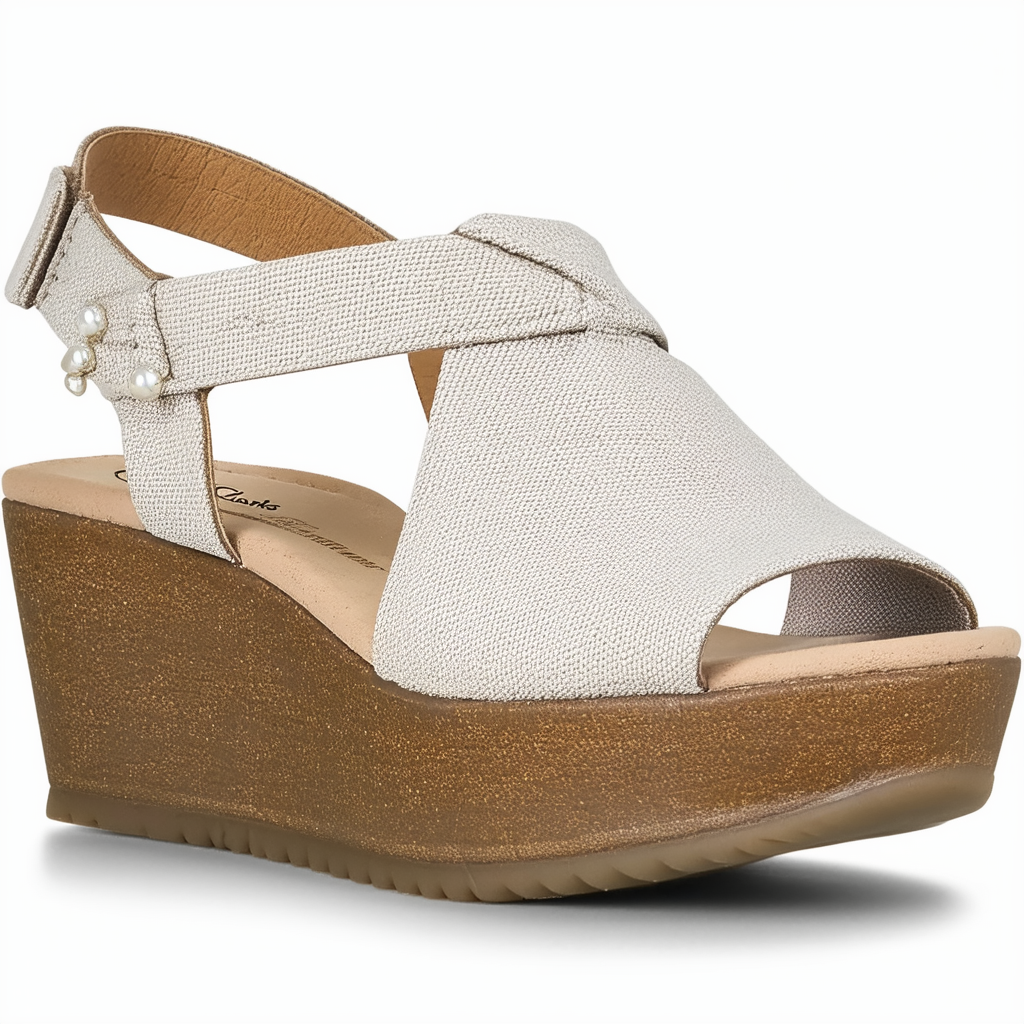 Clarks Women's Star Mello Wedge Sandal