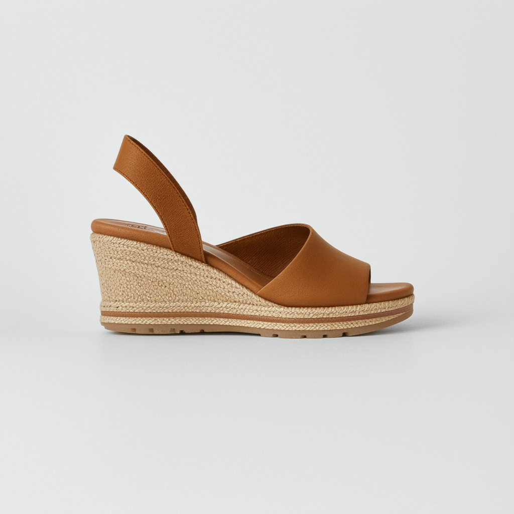 Clarks Womens Clarene Glamor Wedge Sandal