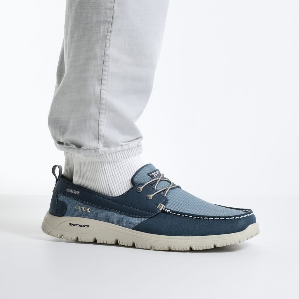 Skechers Men's On-The-go Boat Cool Shoe