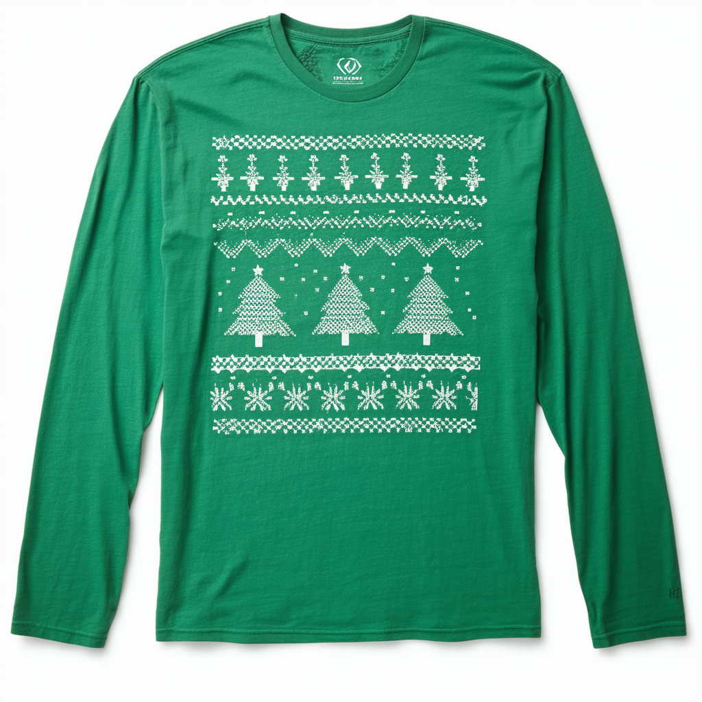 Volcom Men's Yewltide Cheer Short Sleeve Christmas Holiday Tee