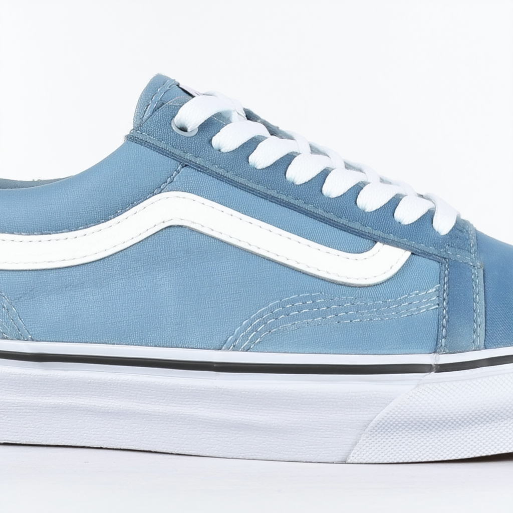 Vans Unisex Old Skool Zip Leather Skate Shoes-Zephyr Blue-11-Women/9.5-Men
