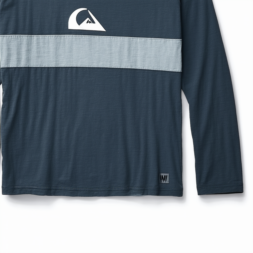 Quiksilver Men's MW Logo Long Sleeve T-Shirt