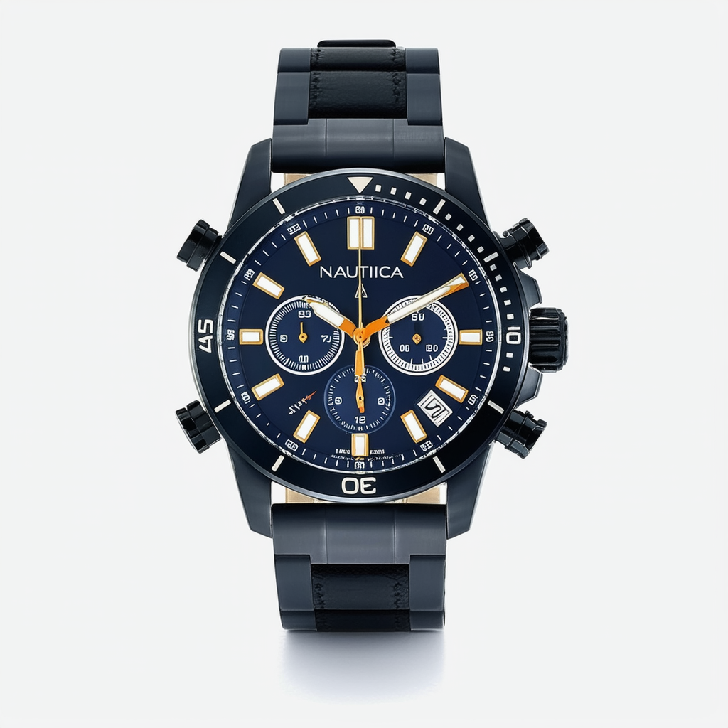 Nautica Men's N22599M OCN 38 MID Br. Chronograph Watch