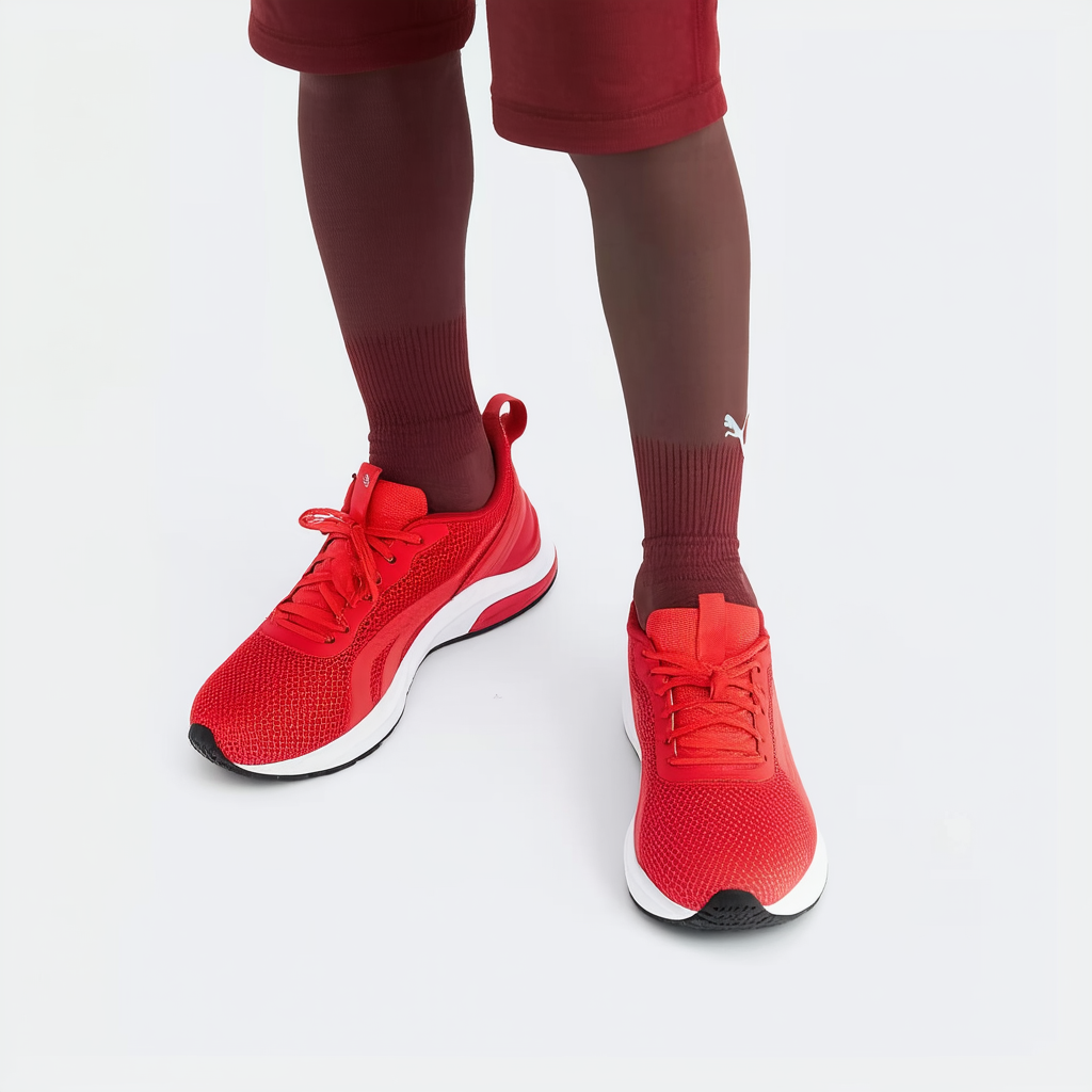 PUMA Axelion M PS Boys†Athletic Shoe Red