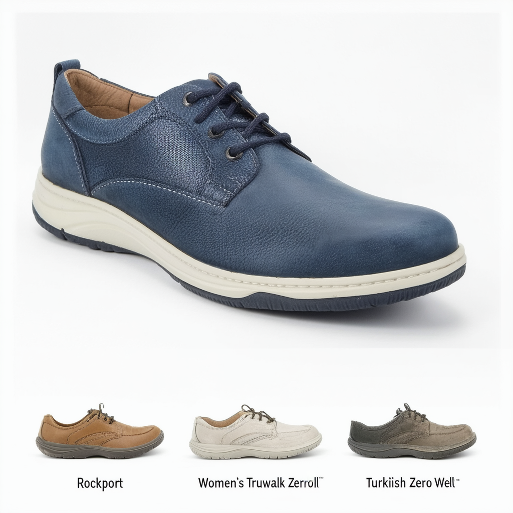 Rockport Women's Truwalk Zero Welt Oxford,Peacoat/Turkish Tile,7.5 M US