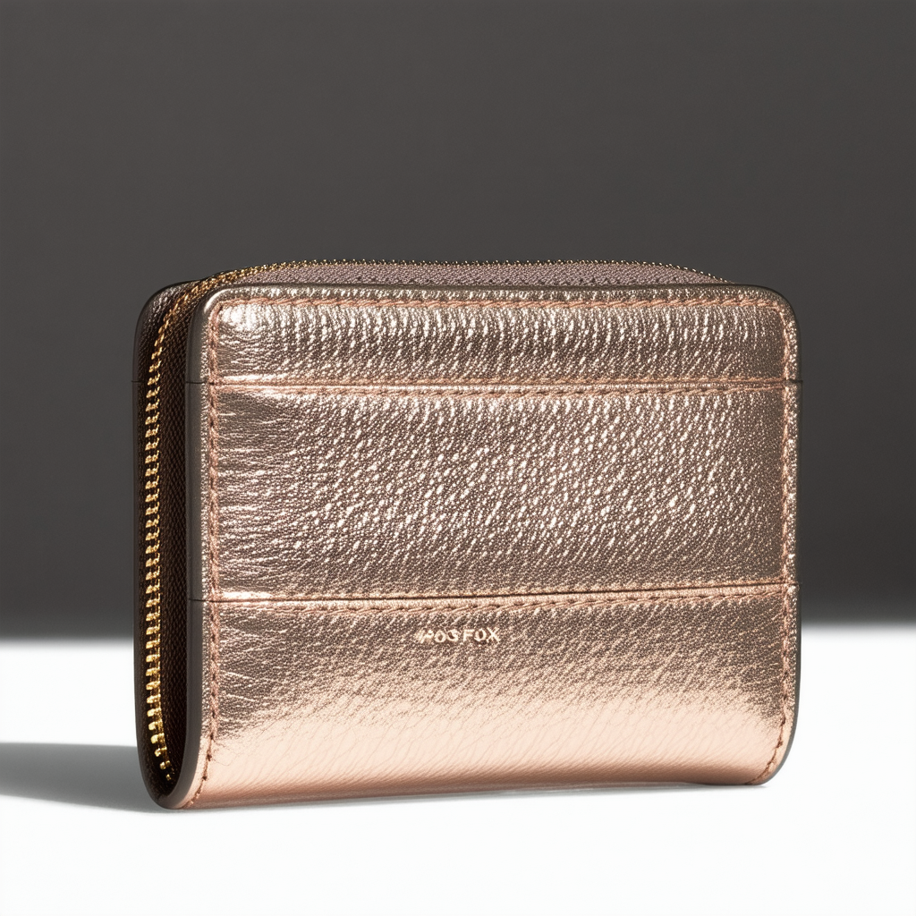 Fossil Fox Zip Coin Sl4432791 Color: Rose Gold Wallet