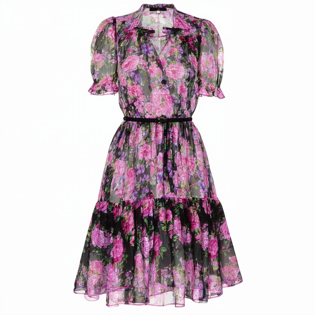 Betsey Johnson Women's Printed Floral Dress
