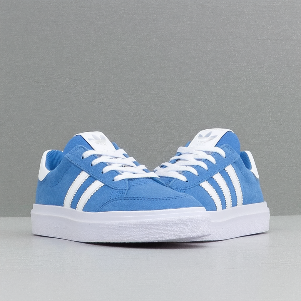 adidas Mens Adidrill Vulc Skate Sneakers Shoes Casual - Blue