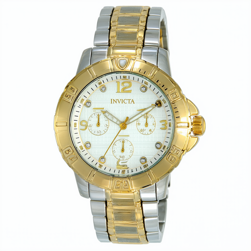 Invicta Women's 24663 Angel Analog Display Quartz Two Tone Watch
