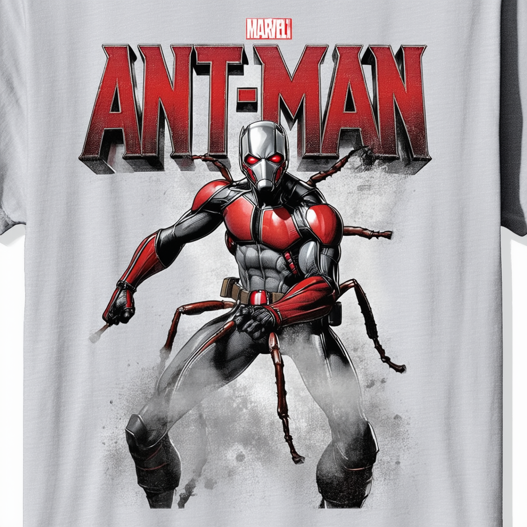 Marvel Men's Ant-Man Classic- Classic Ant T-Shirt