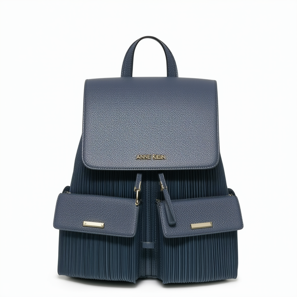 Anne Klein Pleated Pocket Backpack