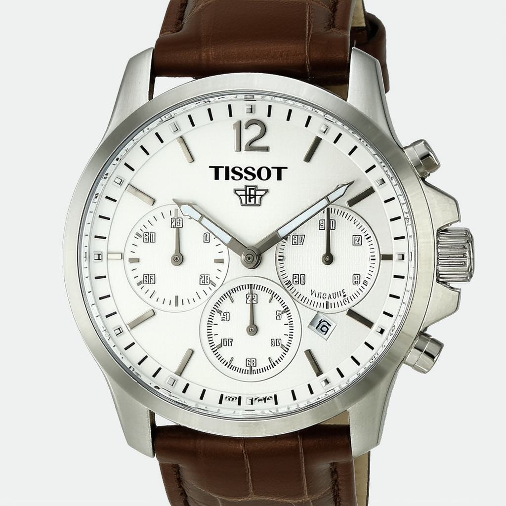Tissot Women's T0552171603301 PRC 200 Analog Display Swiss Quartz Brown Watch