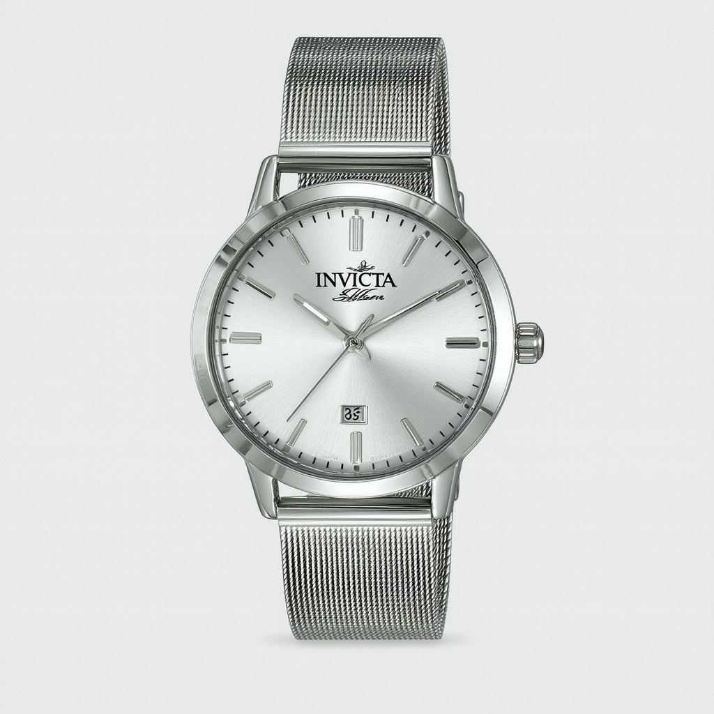 Invicta Women's 5165 Slim Collection Round Stainless Steel Mesh Watch