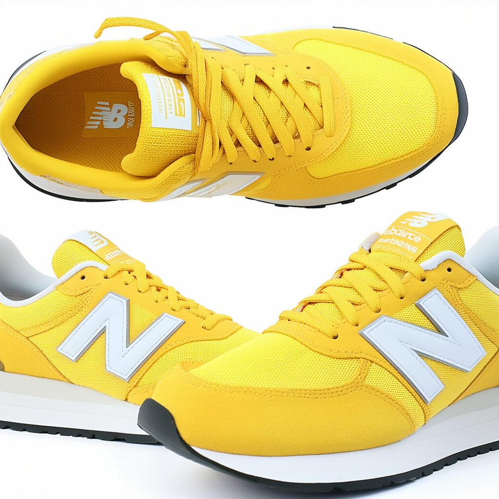 New Balance Unisex 420 V2 Sneaker, Yellow/White, 13 US Men