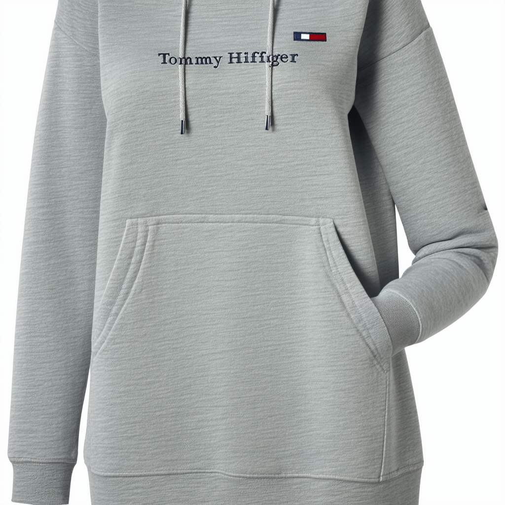 Tommy Hilfiger Women's Midi Hoodie Dress
