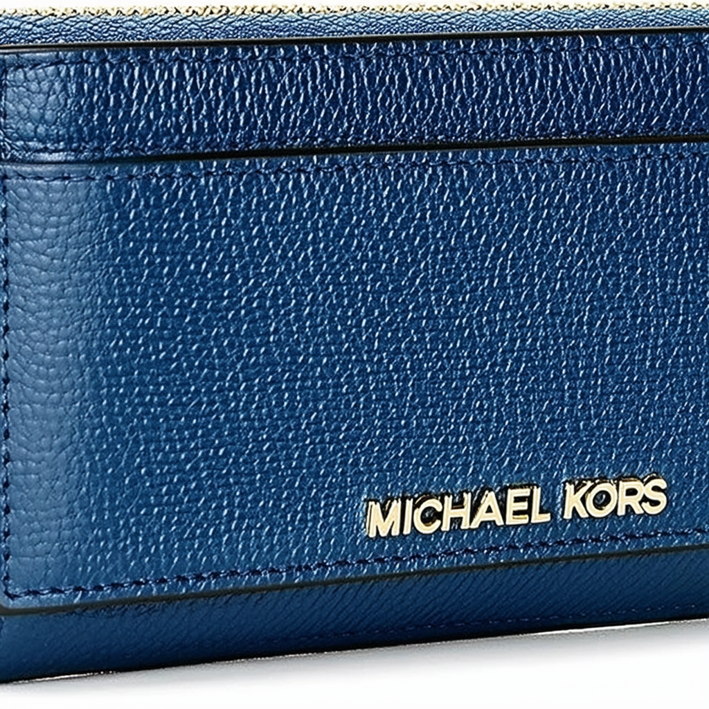 MICHAEL Michael Kors Sullivan Large Leather Carryall Wallet, 32H6SUPE3L DENIM