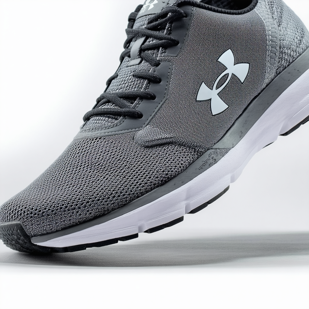 Under Armour Mens UA Micro G Speed Swift Grey Running Shoe - 13