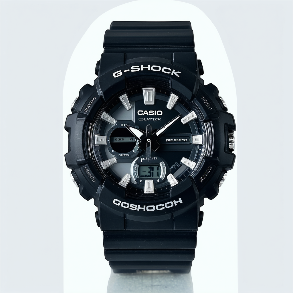 Casio G-Shock Black Dial Resin Quartz Men's Watch GBA400-4C