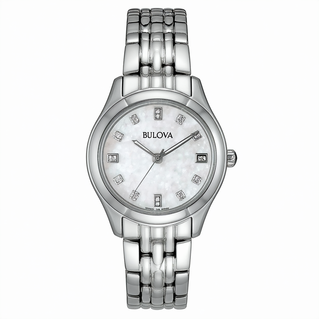 Bulova Women's 96P122 Diamond Petite Classic Watch