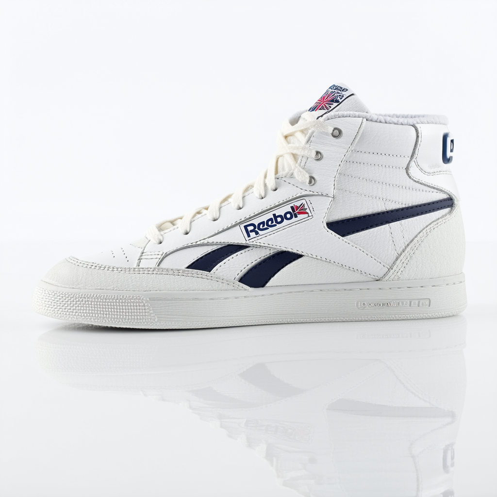 Reebok Women's FS Hi Side Stripe Lace-Up Fashion Sneaker