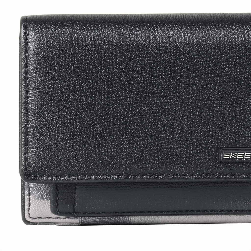 Skechers Women's Foldover RFID Clutch Travel Accessory-Bi-Fold Wallet