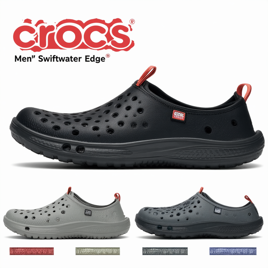 Crocs Men's Swiftwater Edge Moc Slip-On