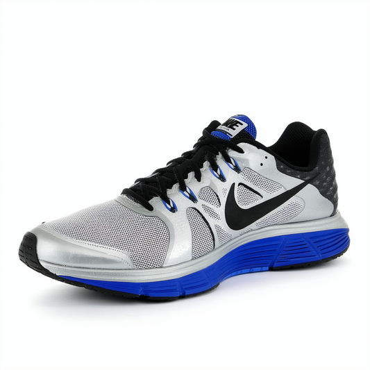 Nike Men's DUAL FUSION TR III TRAINING SHOES 9.5 (METALLIC SILVER/BLACK/VRSTY RYL)