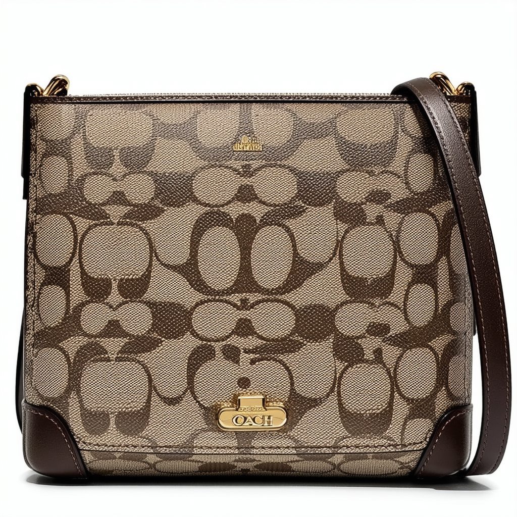 COACH Signature Jacquard Chaise Crossbody