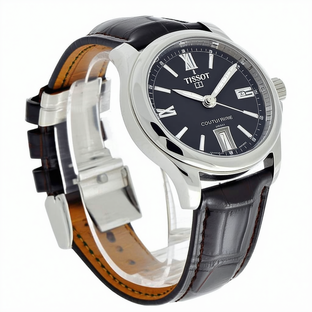 Tissot Men's T0354071605101 T-Trend Couturier Black Day Date Dial Watch