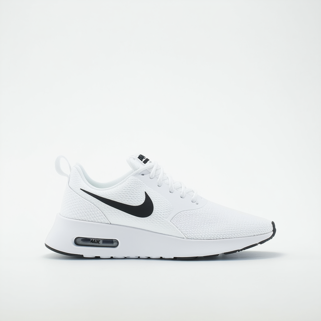 Nike Women's Air Max Thea Low-Top Sneakers, Off White (White/Black), 3 UK 3UK