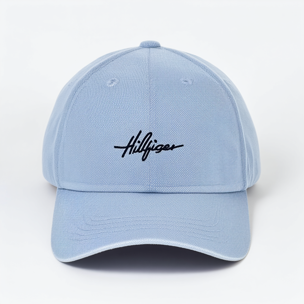 Tommy Hilfiger Men's Signature Flat Brim Baseball Cap