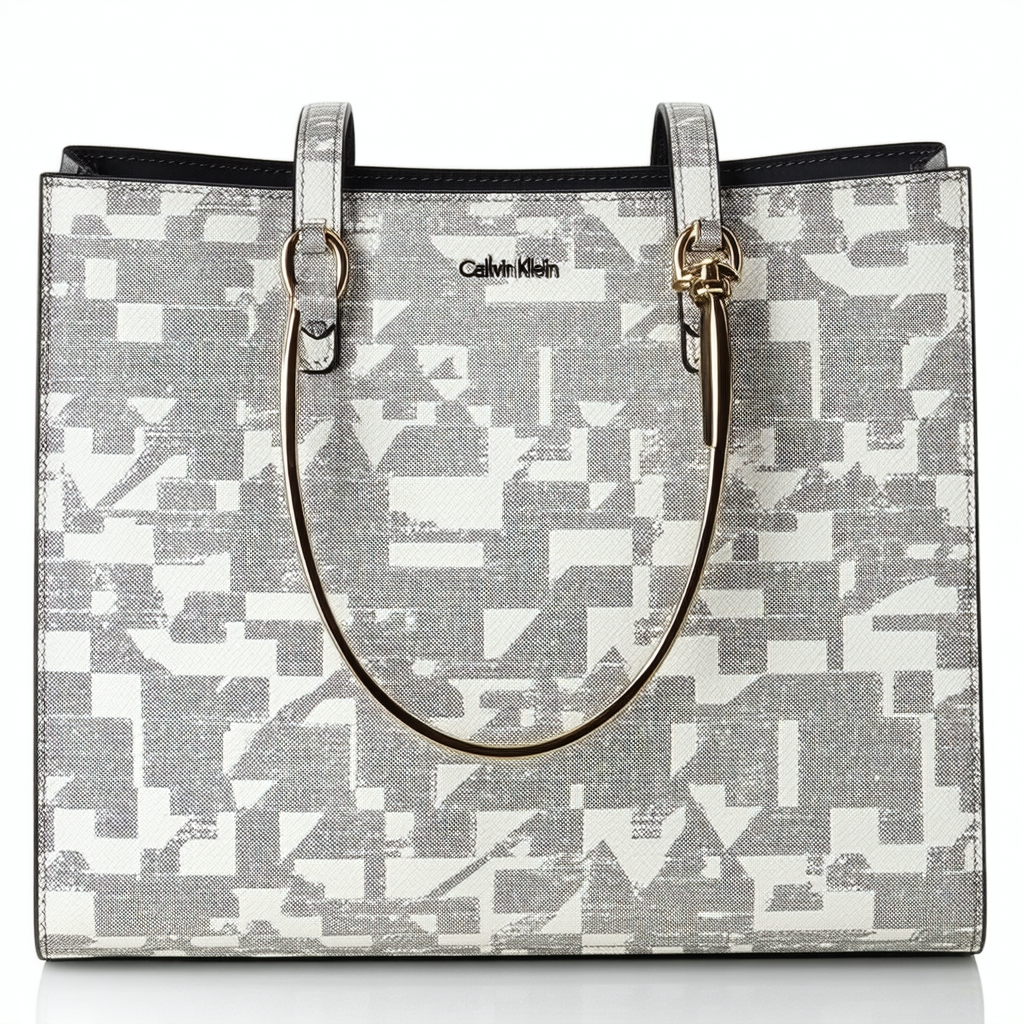 Calvin Klein Key Item Saffiano Printed Tote