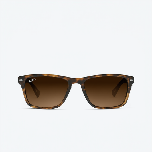 Nike MDL. 280 Sunglasses, Dark Tortoise/Walnut, Gradient Brown Lens