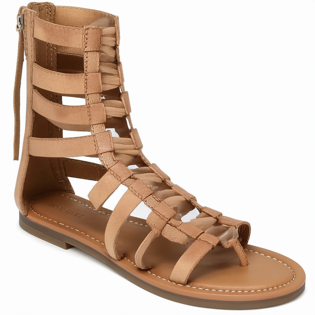 Kenneth Cole Women's 7 Lost Look Gladiator Laceup Sandal