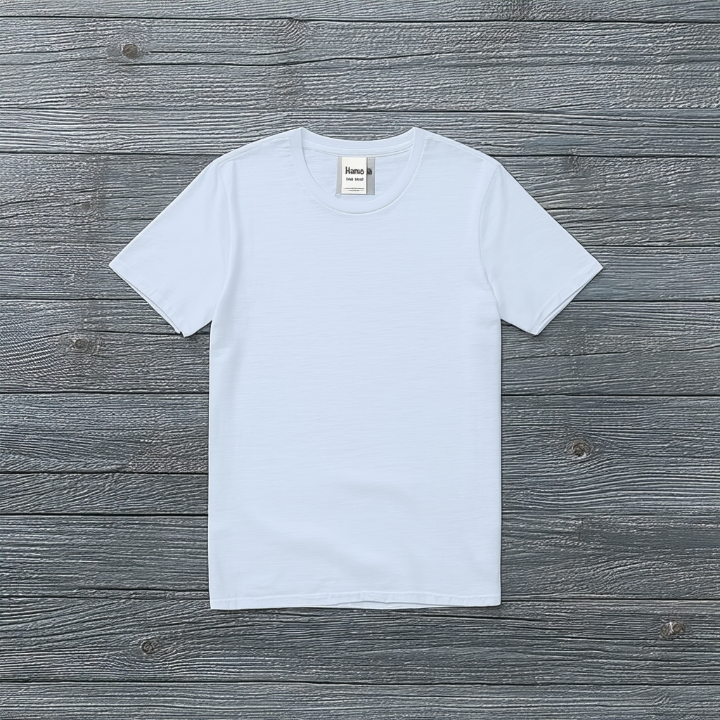Hanes Nano-T Men`s T-Shirt White