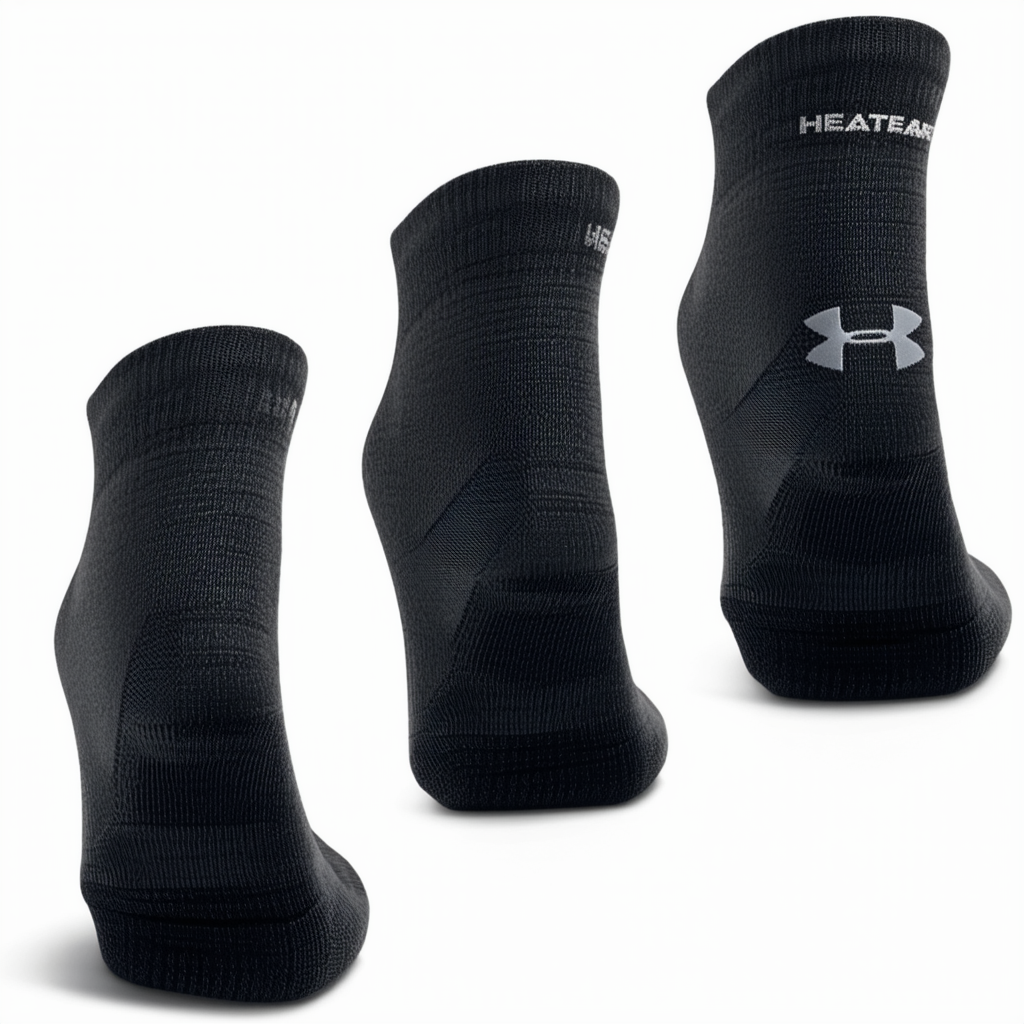 Under Armour Men's HeatGear Freedom II Crew Socks (2 Pair)