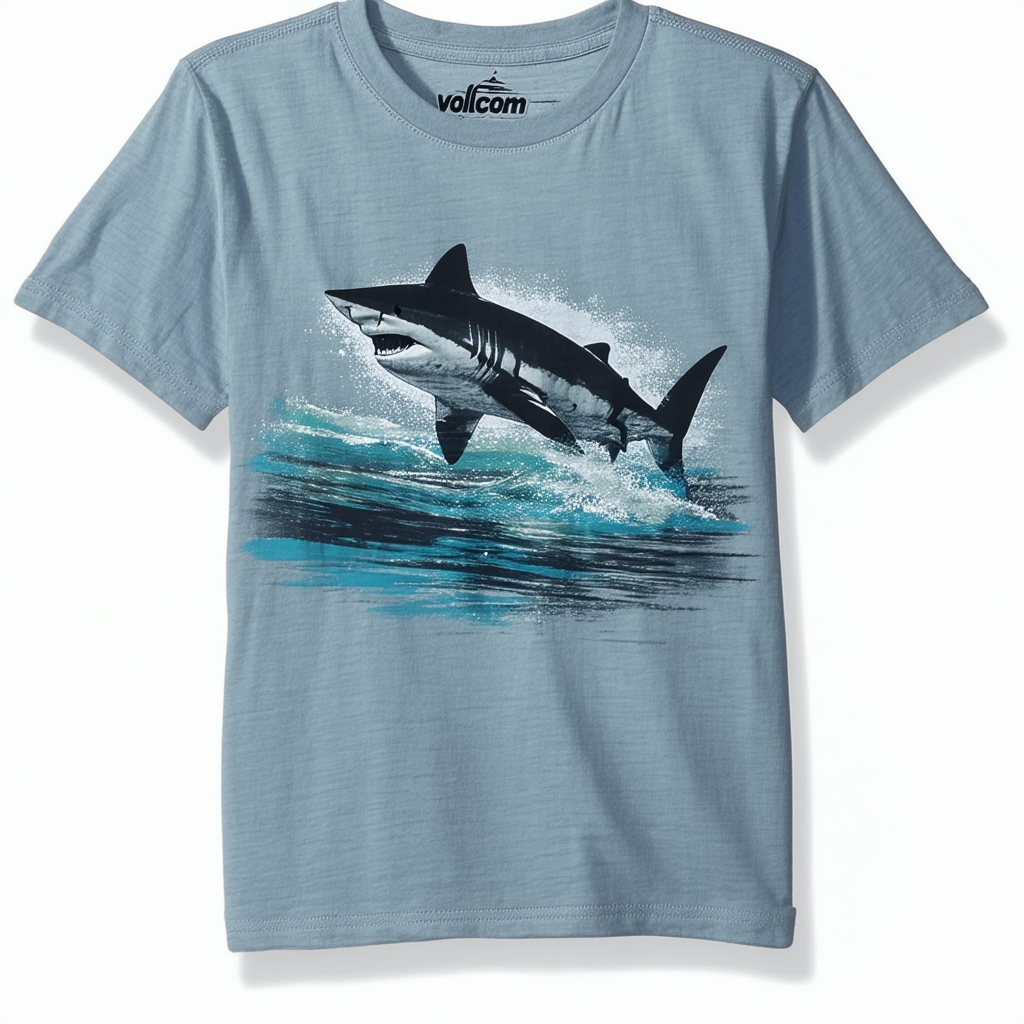 Volcom Boys' Sharky Stone Short Sleeve T-Shirt