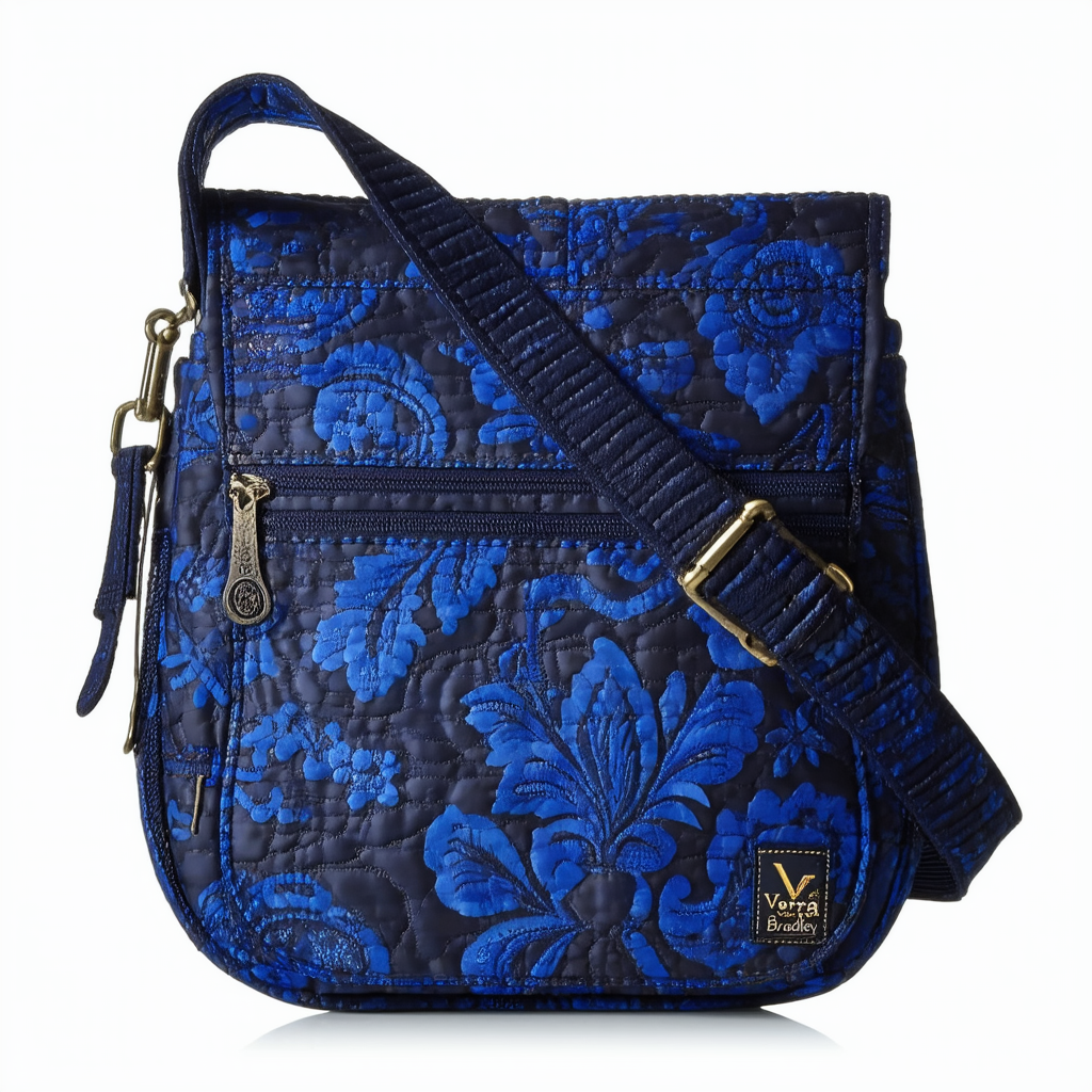Vera Bradley Saddle Hipster In Midnight Blues