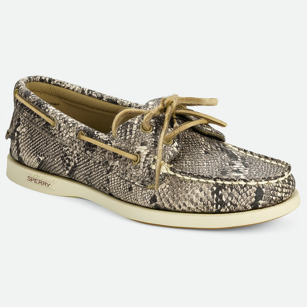 Sperry Top-Sider Women's Angelfish Python Boat Shoe